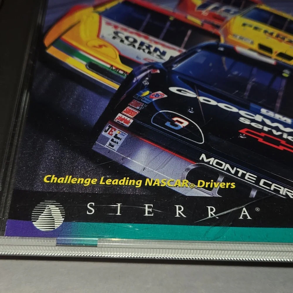 NASCAR RACING 2 (PC CD ROM, 1996) PC Sierra Computer Jewel Case Game